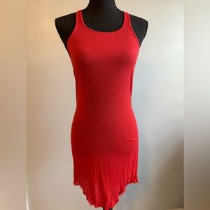 Rick Owens MENS red tank SMALL